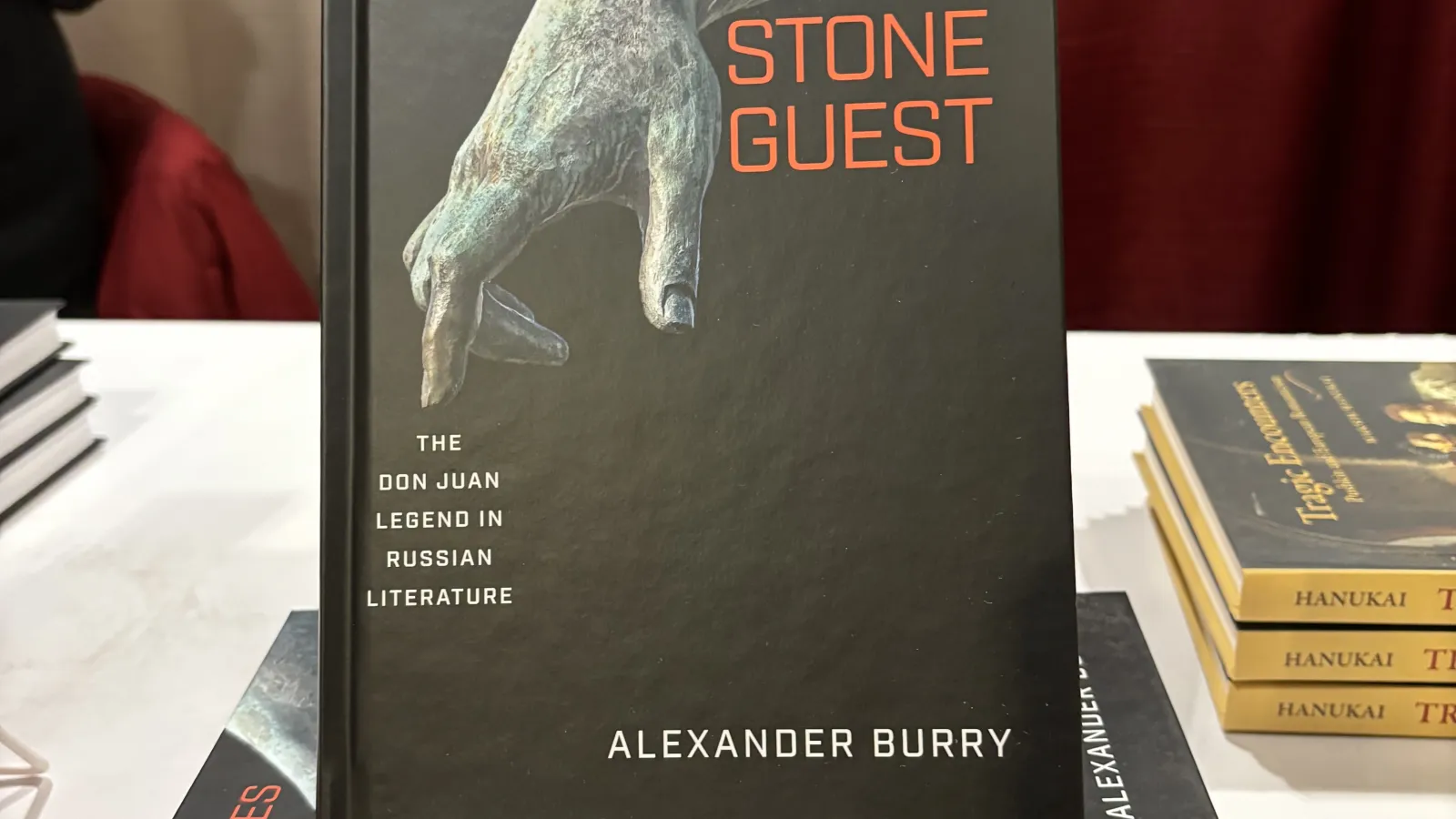 Dr Alexander Burry's book "Legacies of the Stone Guest"